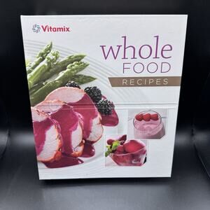 Vitamix Blender Whole Food Recipes 3 Ring Binder Cookbook